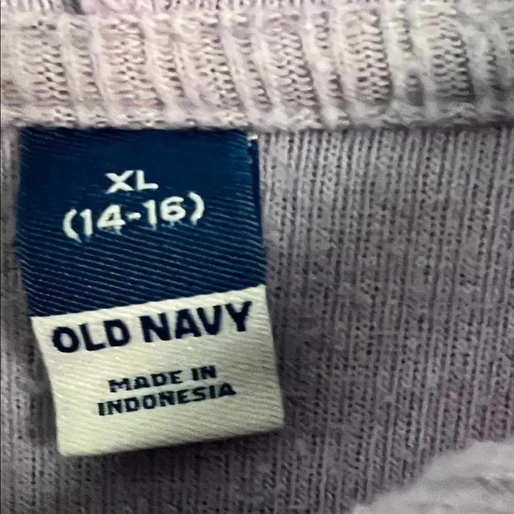 Old Navy Light Purple Knit Sweater Youth XL